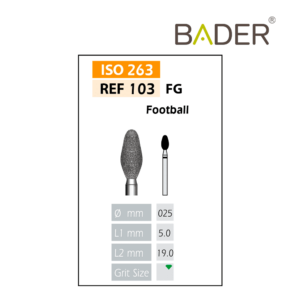 Fresas de diamante para clínica dental 103